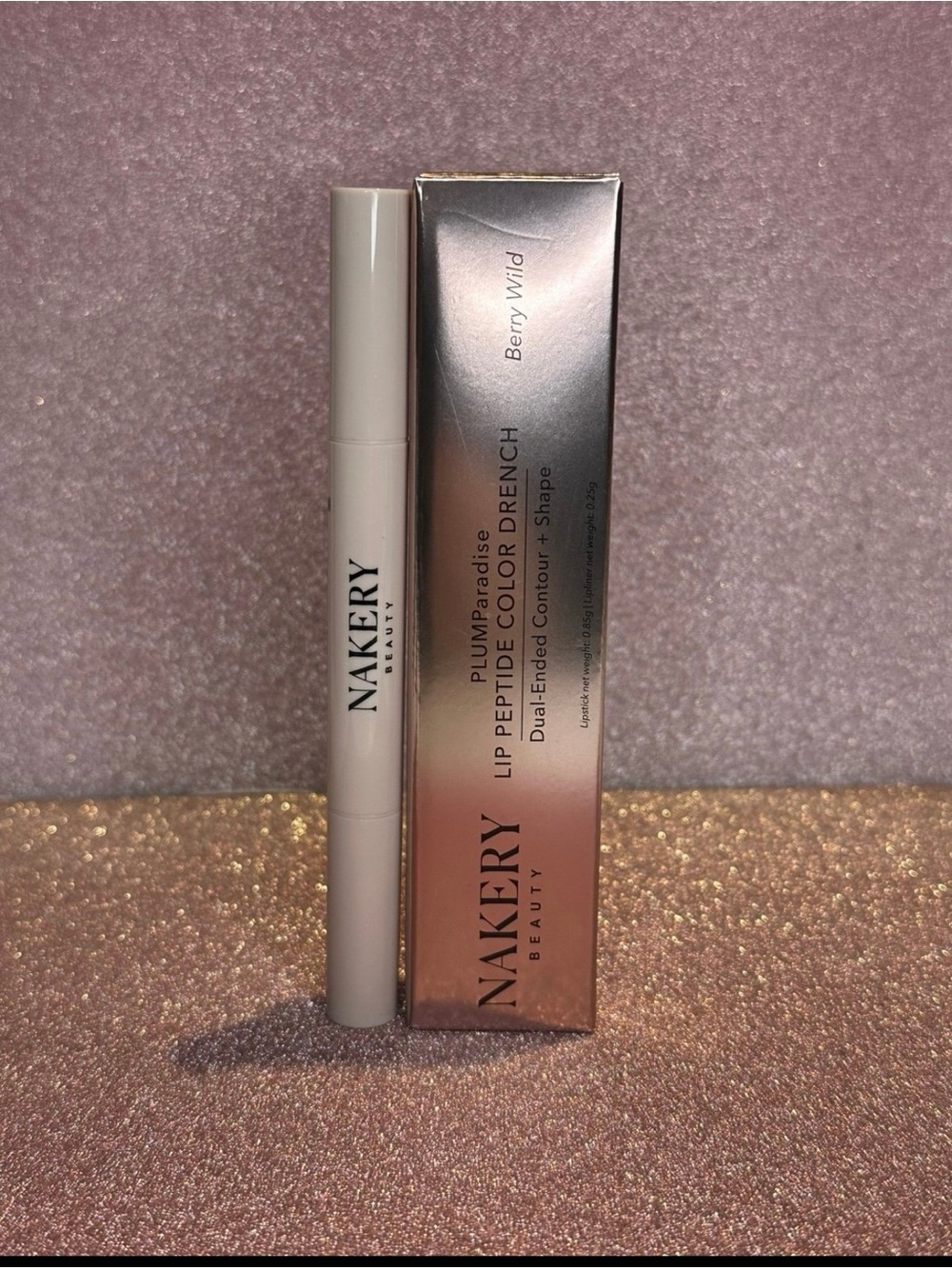 Nakery PLUMParadise Lip Peptide Dual-Ended “Berry Wild”